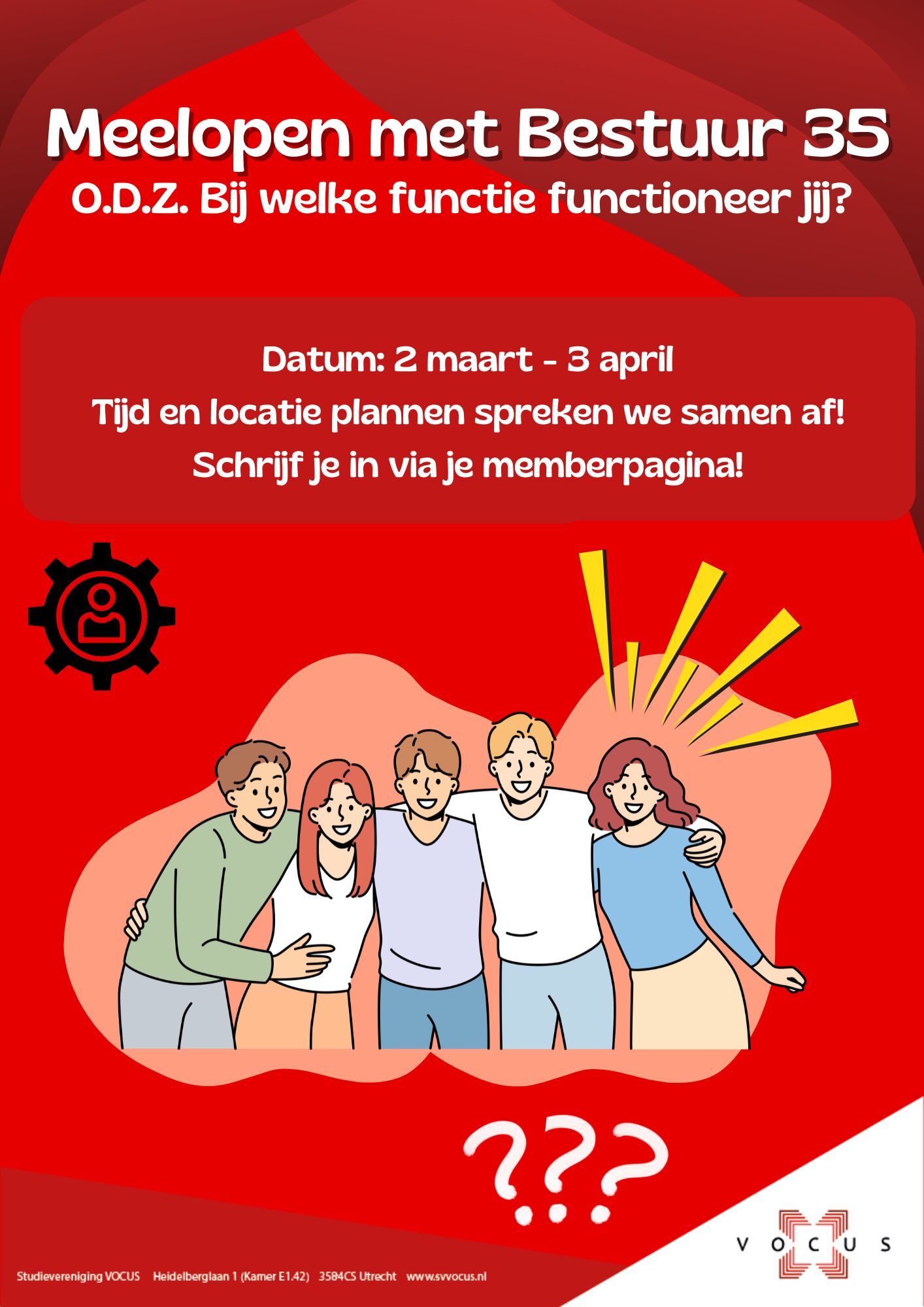 Meelopen met bestuur