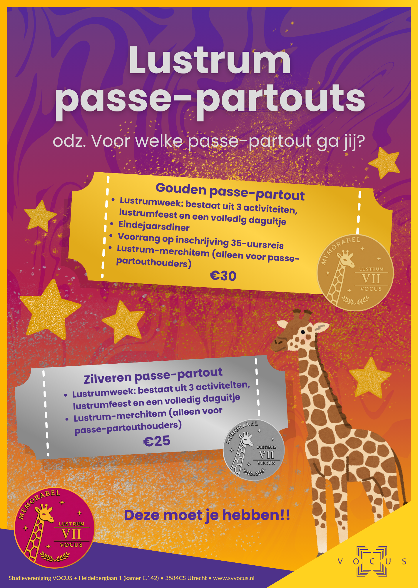 LustrumCie: Gouden Passe-Partout