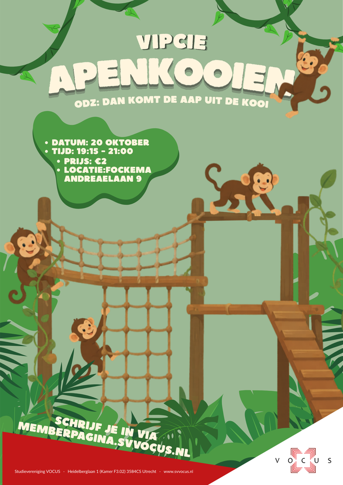 VIPCie: Apenkooien