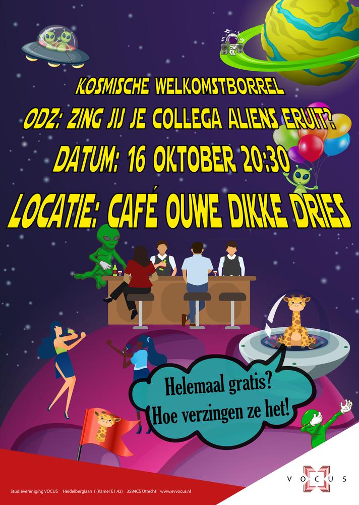 VIPCie: Kosmische welKOMstborrel