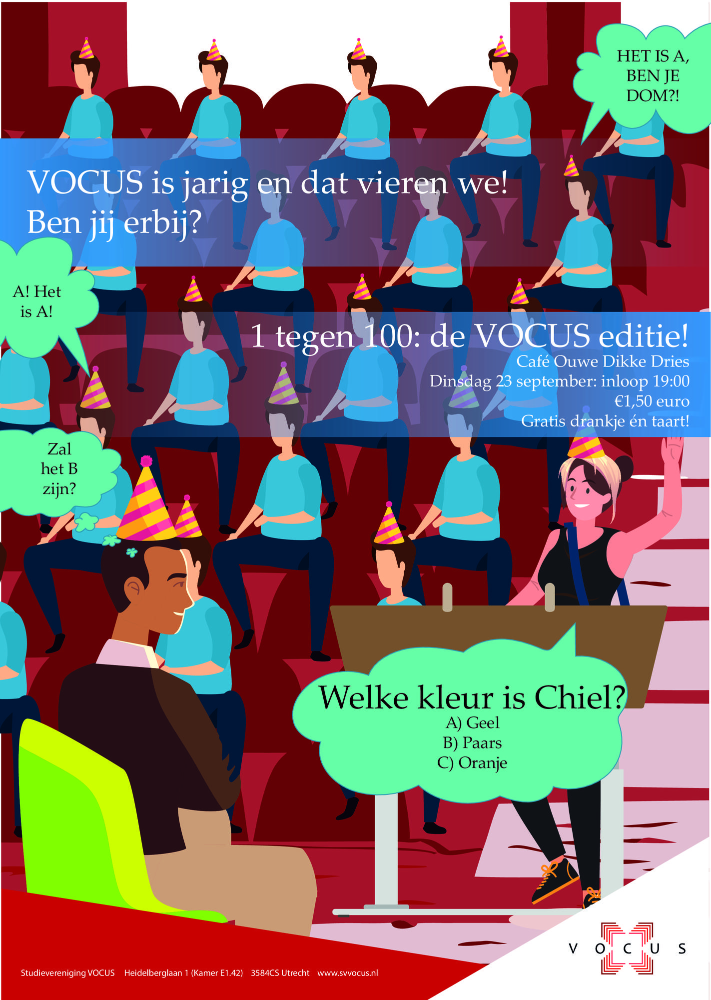 DiesCie: VOCUS is jarig!