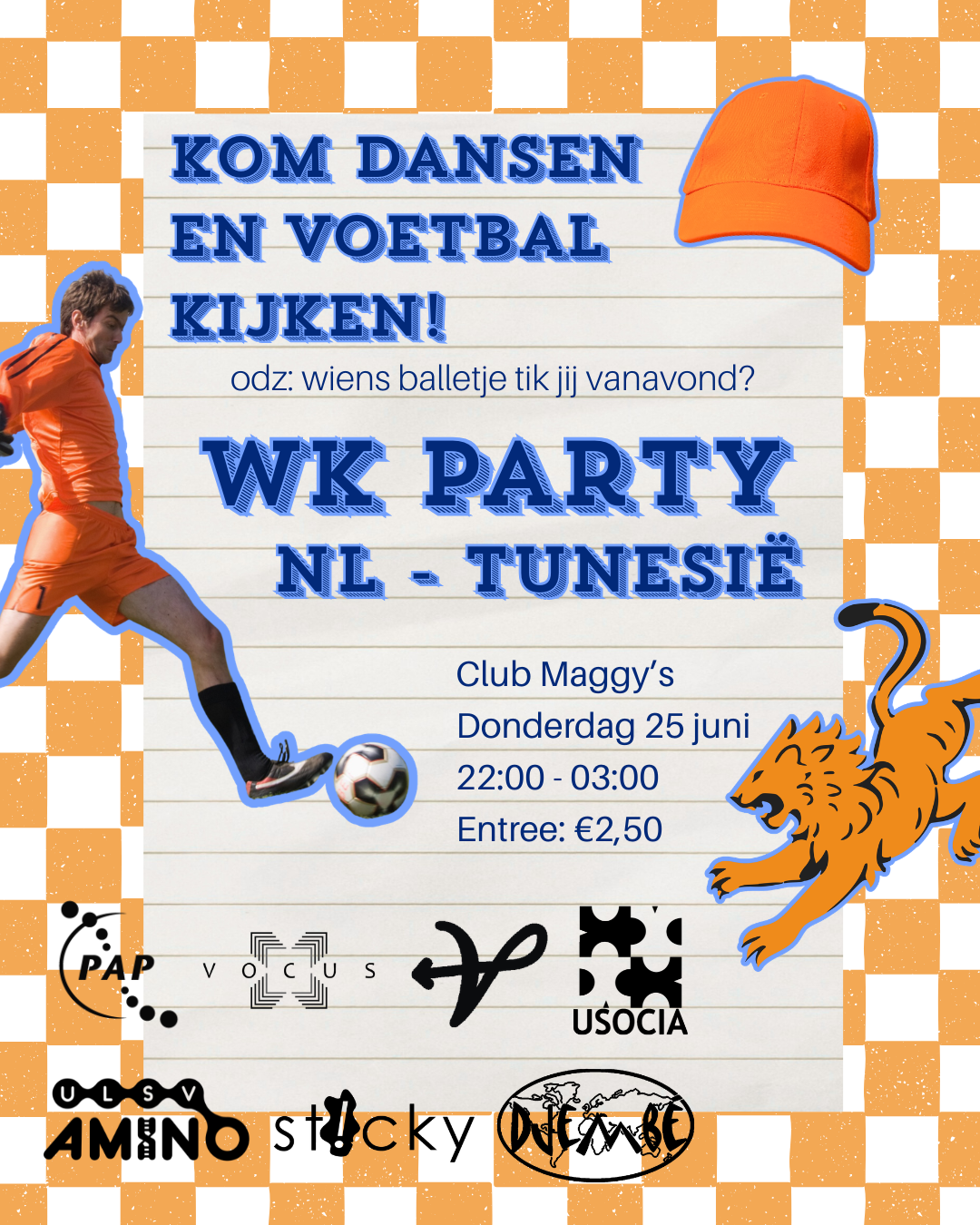 Extern Feest: WK-Party