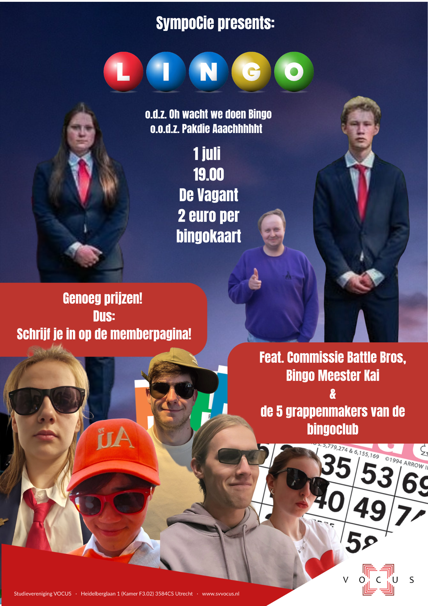 Ledenactiviteit SympoCie: Bingo