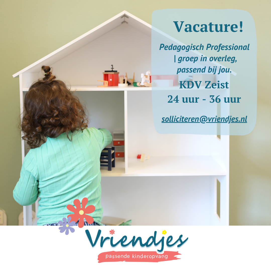 Pedagogisch Professional | 24 tot 36 uur